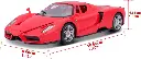 Carro Ferrari Enzo Ferrari  Rojo 3a+ Escala 1/24