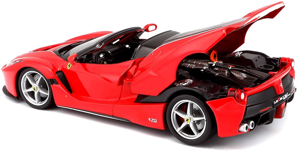 Carro Ferrari Laferrari Aperta Rojo Esc:1:24 3a+(260225)