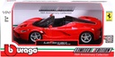 Carro Ferrari Laferrari Aperta Rojo Esc:1:24 3a+(260225)