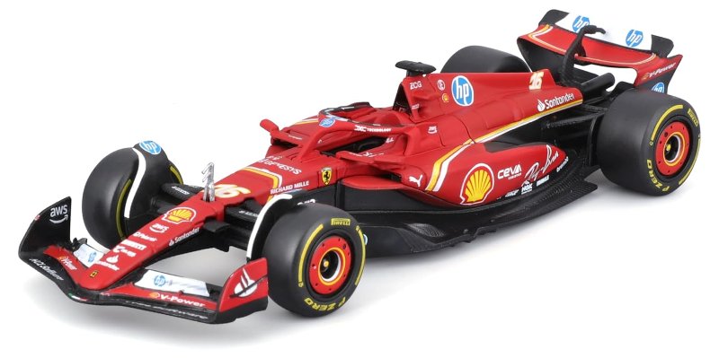 Carro Formula 1 Ferrari SF-24 Charles Lecclers #16 Esc 1/48 3a+ (368440)