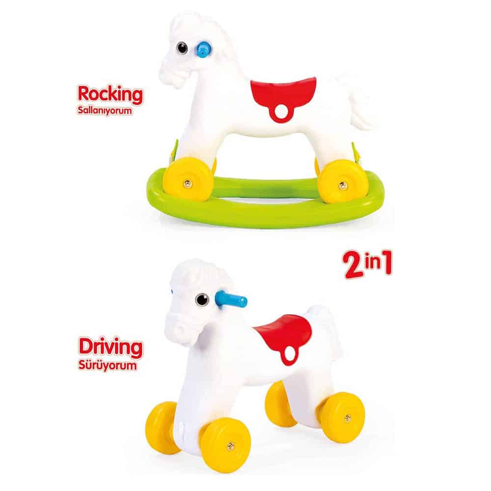Caballo Montable 2en1 12m+