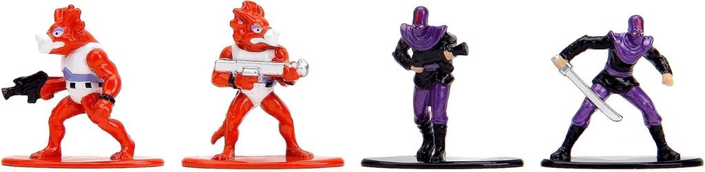 Figuras Nano Nickelodeon Tortugas Ninja Set de 18 / 3a+