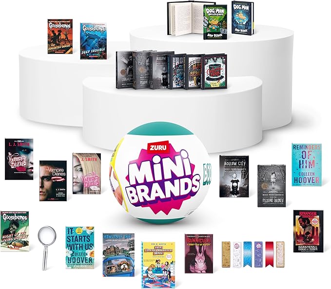 Mini Brands Books Displ/25 3a+