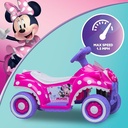 Montable Cuatriciclo Eléctrico  6 V Disney Minnie 3a+