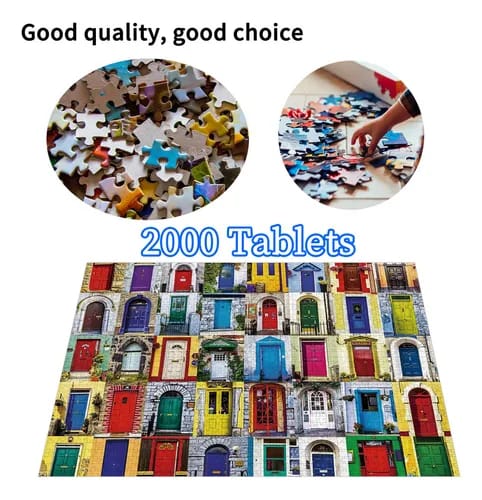 Rompecabezas La Vista de las Puertas del Mundo 2000Pzs 12a+