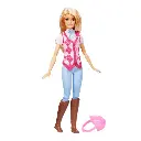 Muñeca Barbie Malibu Equitación 3a+
