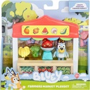 Set de Juego de Bluey Mercado y Juego del Niño Tortuga Surt/2 3a+