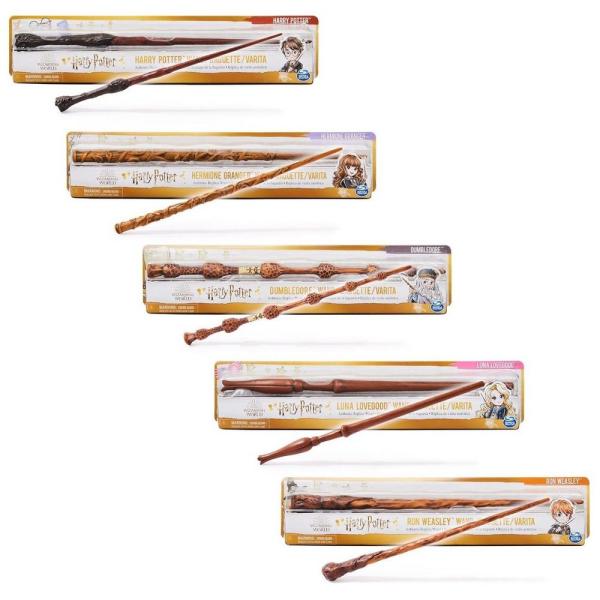 Varita Wizard World Harry Potter Surt/5 Display/7 6a+(venta individual)