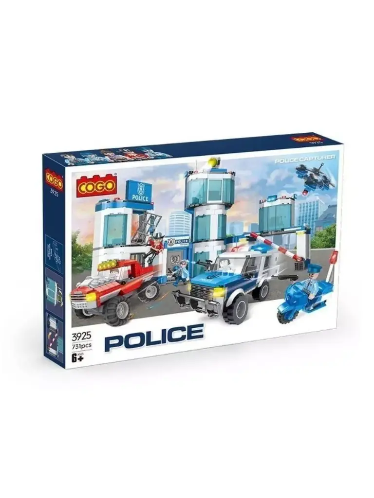 Bloques de Construcción  Policia 731pzs