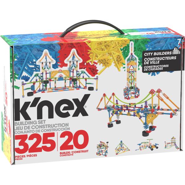 Construcción de Ciudades K'nex 20en1 325pzs 7a+