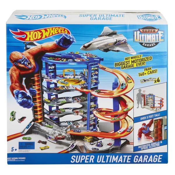 Garage Hot Wheels City Súper Ultimate 4a+