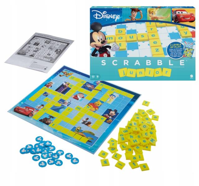 Juego de Mesa Scrabble Junior Disney 6a+