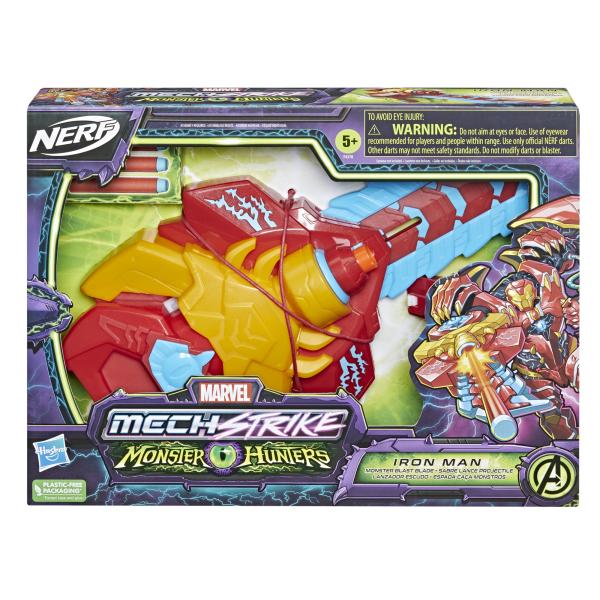 Marvel Monster Hunters Escudo Lanzador Iron Man 5a+