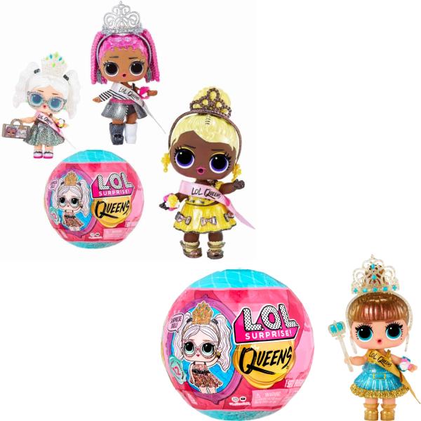 Muñeca L.O.L. Surprise Queens Displ/12 3a+(venta individual)