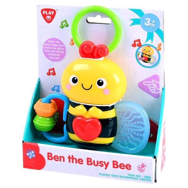 Sonajero para Bebé Abeja 3m+