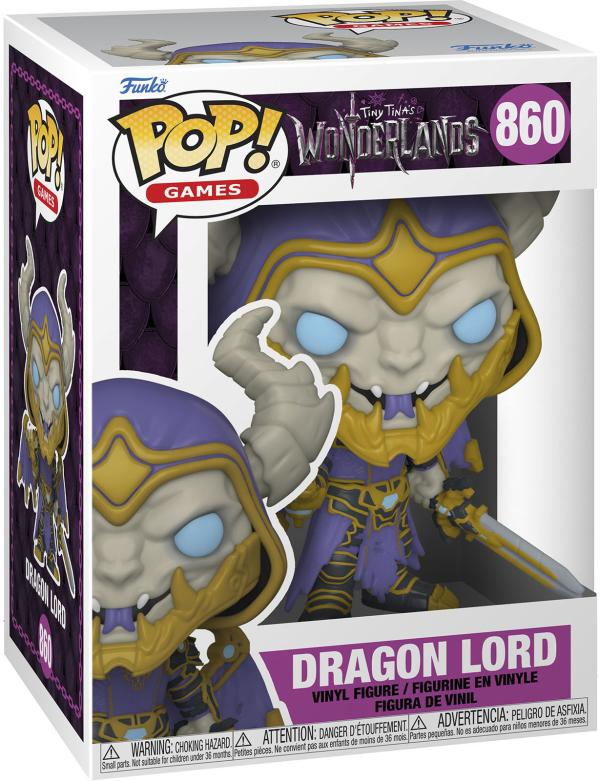 Figura Funko Pop! Wonderlands (860) Dragon Lord 3a+