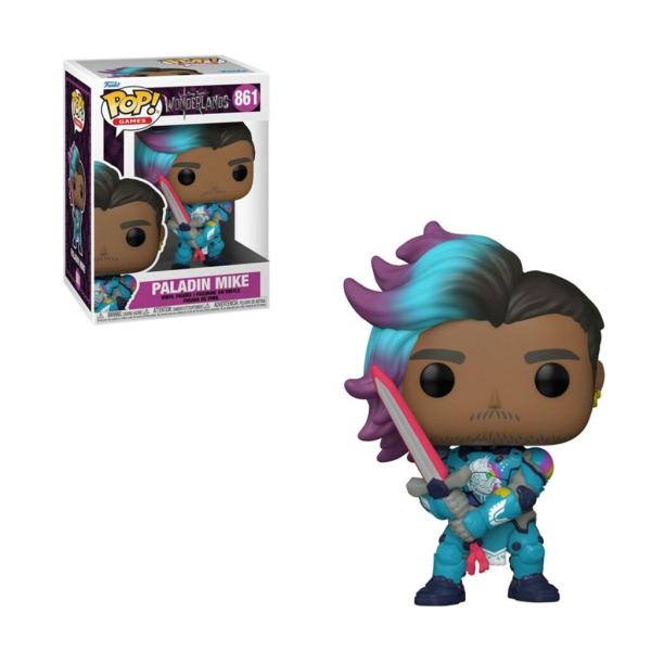 Figura Funko Pop! Wonderlands (861) Paladin Mike 3a+