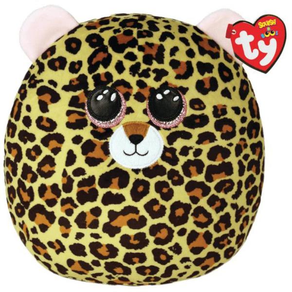 Peluche Beanie Boss Squish Leopardo Livvie 20cm 3a+