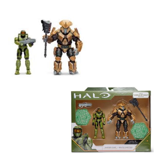 Figuras Halo Infinite Heroe vs Villano Surt/3 8a+