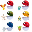 Figura Pokémon con Pokebola Clip´N´Go Blister Surt/6 4a+