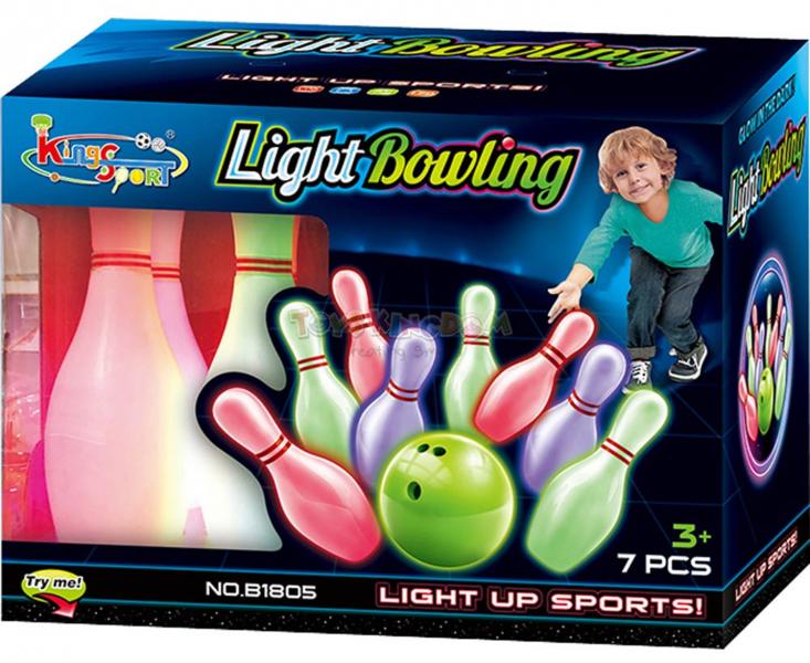 Juego de Bolos Brilla en la Oscuridad 7pzs 3a+ (202008)