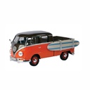 Carro 1:24 Volkswagen Pickup con Tabla de Surf  14a+