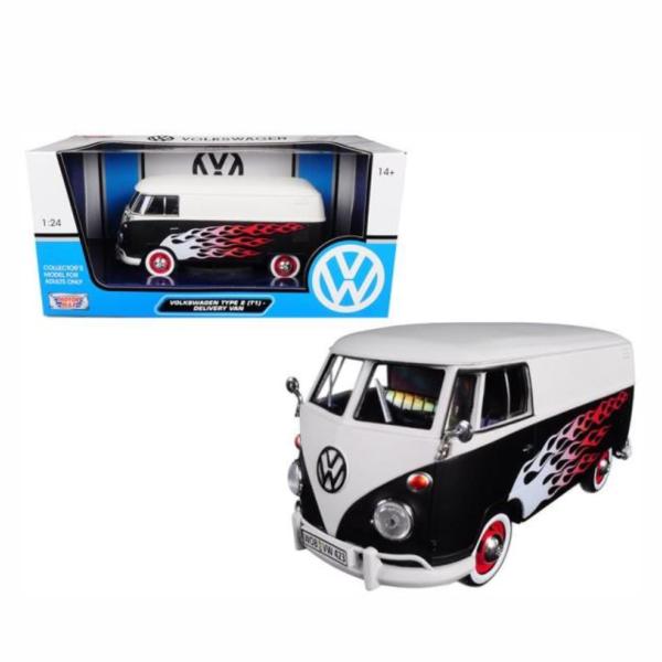Carro 1:24 Volkswagen con Llamas 14a+