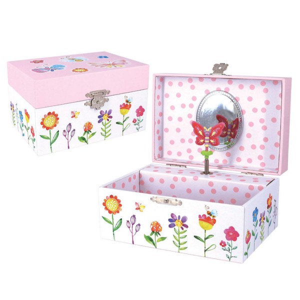 Joyero Musical Mariposa 3a+