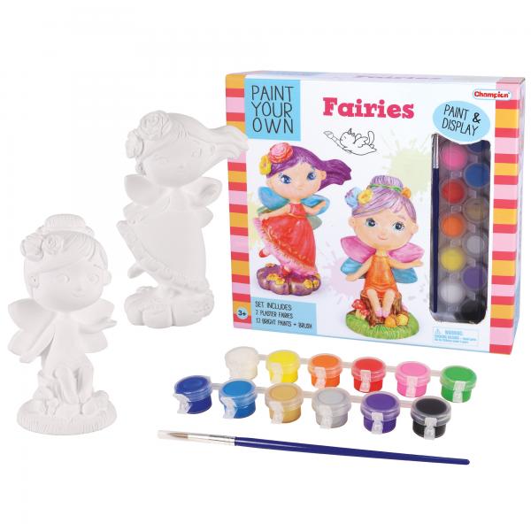 Hada de Yeso para Pintar Set de 2 3a+