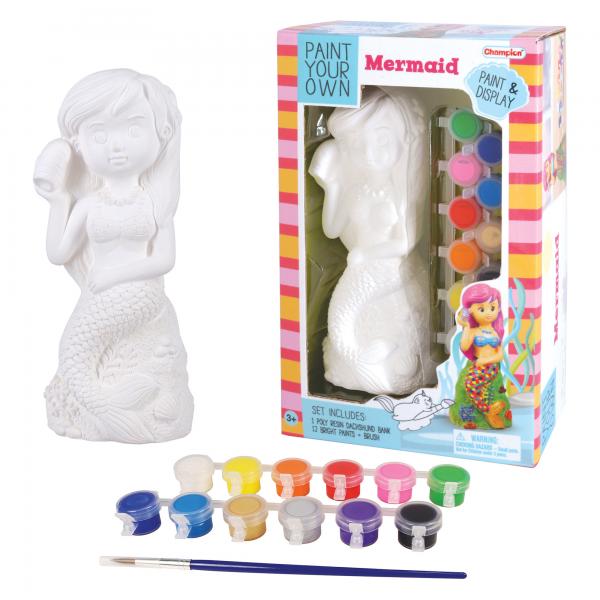 Sirena de Yeso para Pintar 3a+