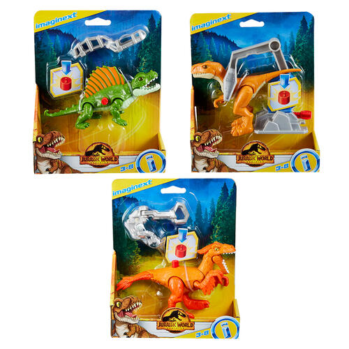 Figuras Imaginext Jurassic World Surt/4 3-8a