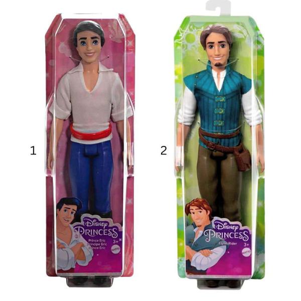 Muñecos Disney Princesas Principe Eric- Flynn Rider 3a+