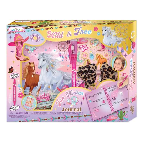 Set de Libreta co Bolígrafo Invisible  C/ Calcomanias 5a+