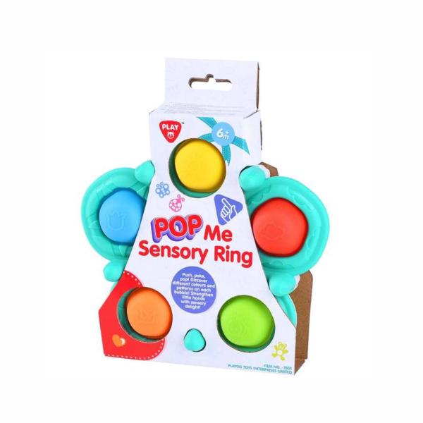 Juguete Sensorial  Pop Me Foprtalece las Manitas 6m+