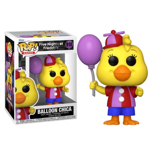Figura Funko Pop! Five Nightsat Freddy`s  (910) Balloon Chica 3a+