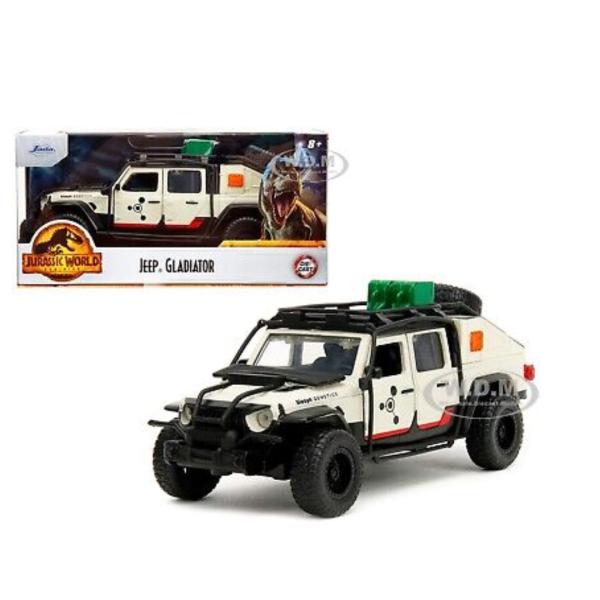 Carro Jeep Gladiator Jurassic World Dominion Esc:132 Displ/6  8+