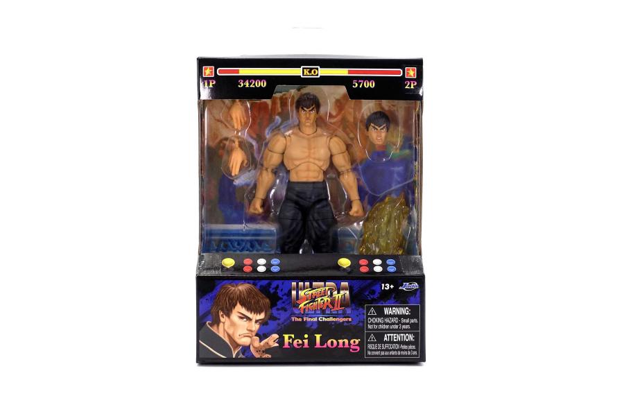 Figura Ultra Street Fighters II Fei Long 13a+