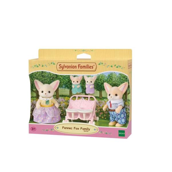 Familias Sylvanian Familia de Zorros Fennec 3a+