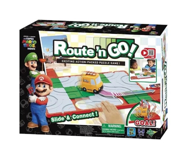 Juego de Mesa Encuentra la Ruta de Super Mario  Movie 5a+