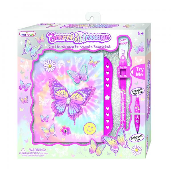 Diario Mensaje Secreto Mariposa 5a+