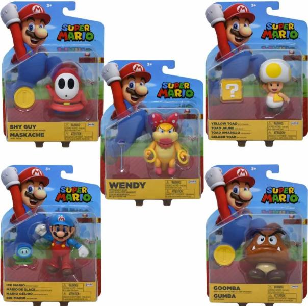 Figuras Nintendo Super Mario Bross  3a+ / Surtido 5 -  Se venden por separado