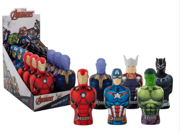 Gelatti Shampoo Avengers 3en1 3D (C3), Marvel 350ml S/2