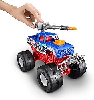 Carro Monster Trucks Wars con Luz y Sonido Set/2 4a+