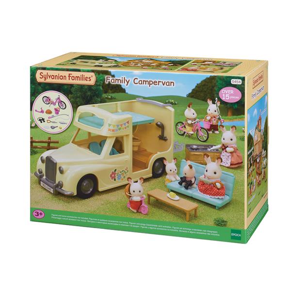 Familias Sylvanian Autocaravana Familiar 3a+