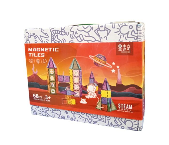 Bloques Magnéticos de Construccion 68 pzs 3a+ (451079)