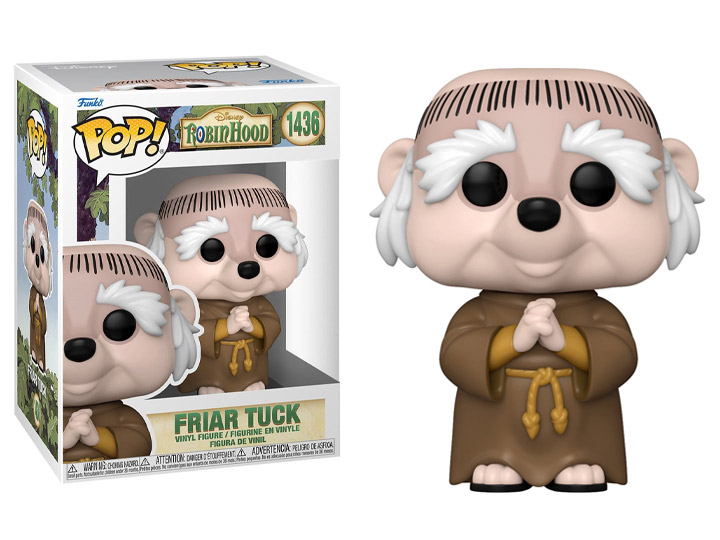 Figura Funko Pop! Disney Robin Hood (1436) Friar Tuck  3a+