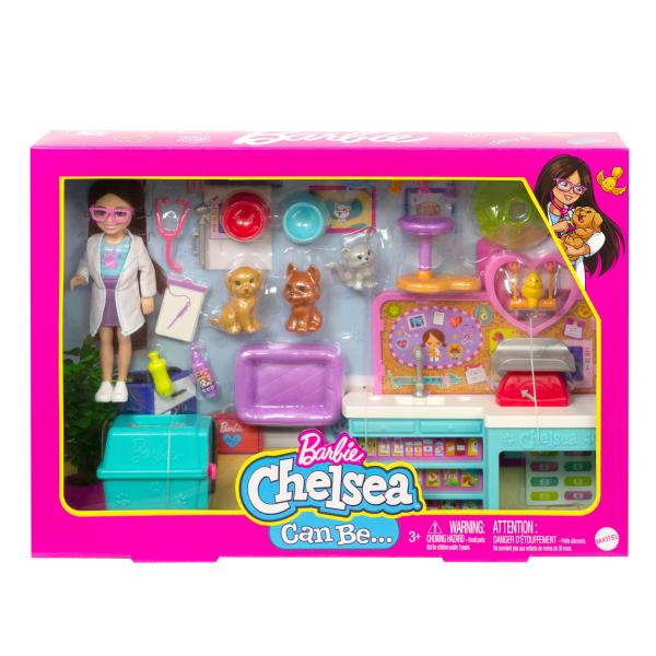 Barbie Chelsea Can Be Set de Veterinaria 3a+