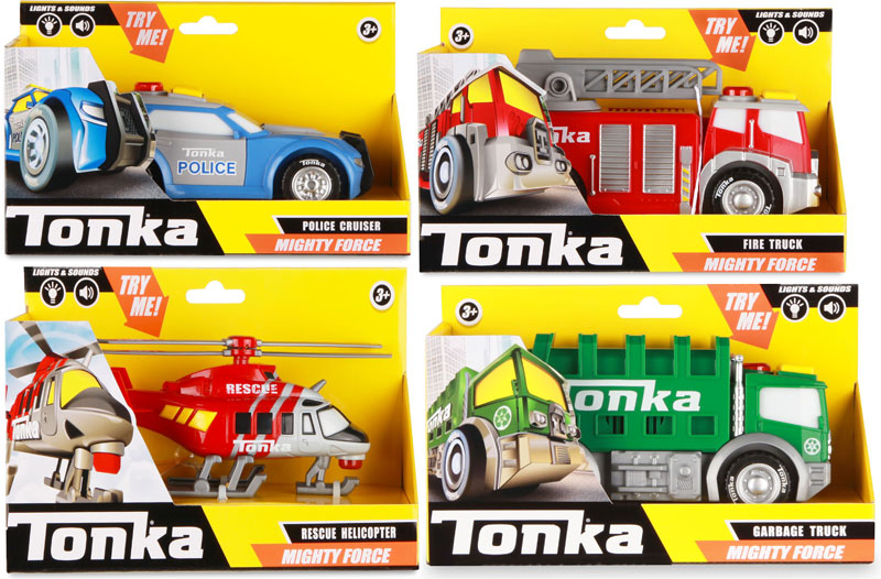 Vehículos Tonka Mighty Force Luces y Sonidos Surt/4 3a+