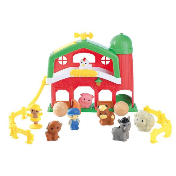 Set de Juego de la Granja con Luz y Sonido 18m+