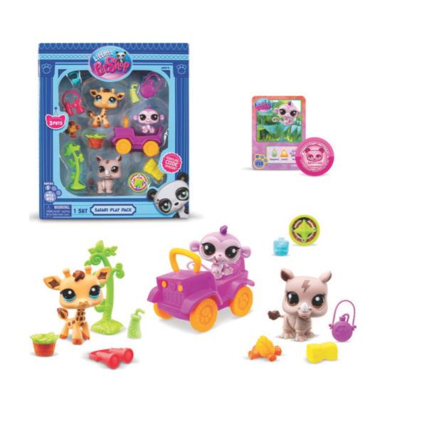 Mascotas Littlest PetShop Set de Juegos de Safari 4a+( Surtido - Se venden por Separado )
